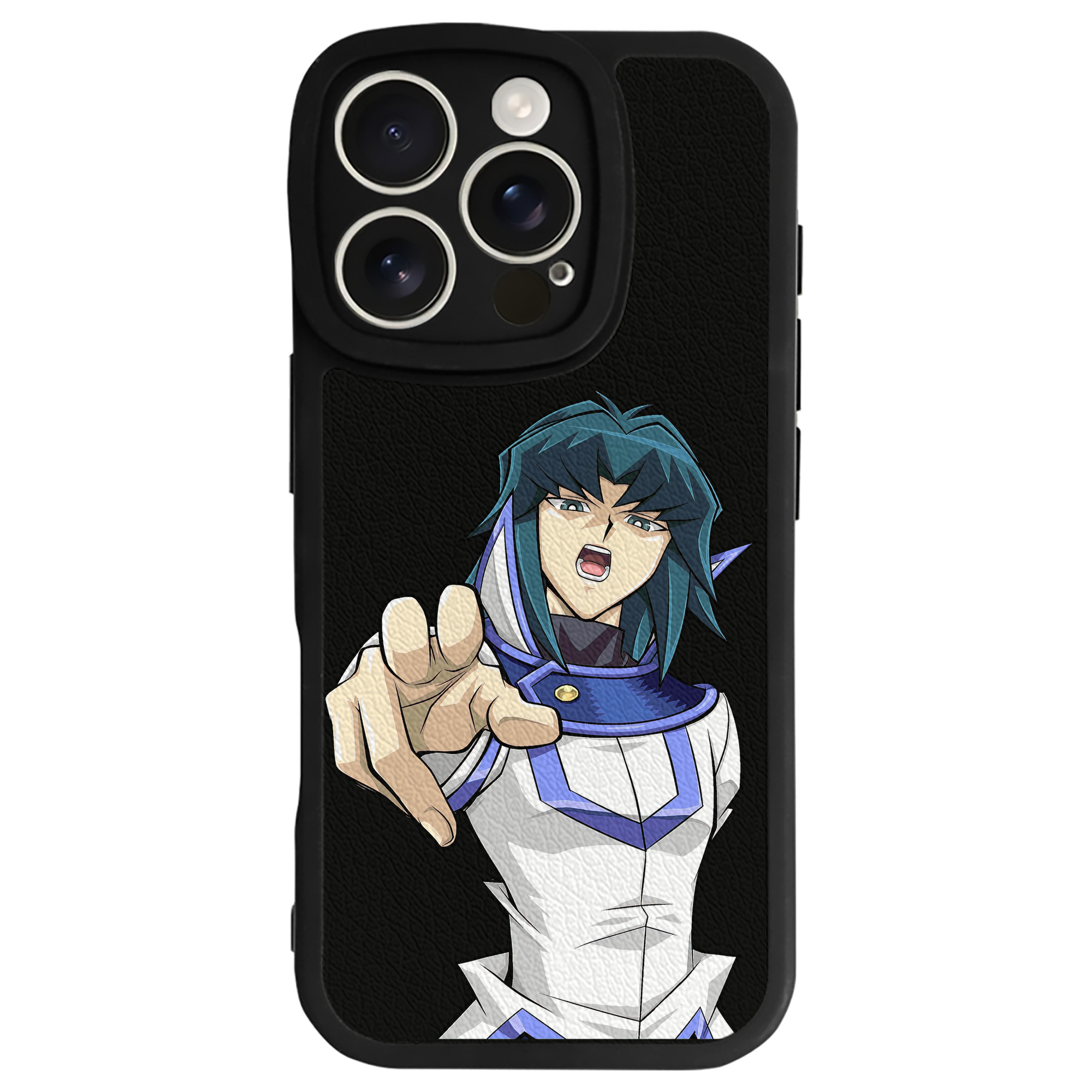 遊☆戯☆王 Yu-Gi-Oh! 【iPhone 16シリーズ対応】シリコンスマホケース（レザー調） 材質：シリコン